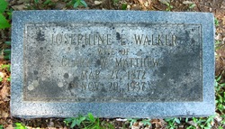 Josephine Elizabeth “Josie” <I>Walker</I> Matthews 