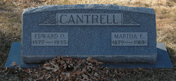 Martha Elizabeth <I>Pribble</I> Cantrell 