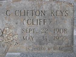 Charles Clifton “Cliff” Keys 