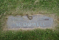 Dora Myrtle <I>DuVall</I> McDowell 