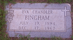 Eva <I>Crocker</I> Bingham 