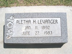 Aletha <I>Hopkins</I> Levanger 