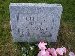 Ollie Ann <I>Short</I> Barger 