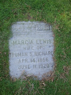 Marcia <I>Lewis</I> Richards 