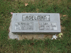 Blaine Adelman Sr.