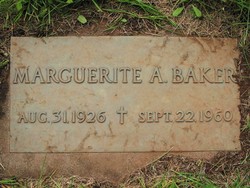 Marguerite A. <I>Scherf</I> Baker 