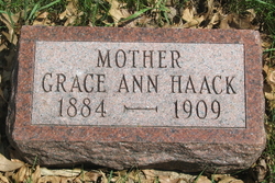 Grace Ann <I>Whitcher</I> Haack 