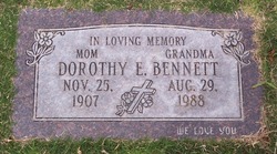 Dorothy E. Bennett 