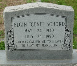 Elgin “Gene” Achord 