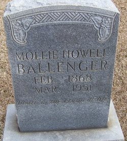 Mollie <I>Howell</I> Ballenger 