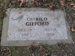 Carrie C. <I>Oliver</I> Gifford 