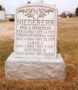 Gertrude M Niedererr 