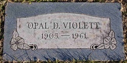 Opal D <I>Martin</I> Violett 