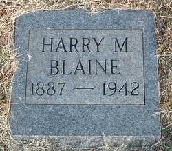 Harry Morton Blaine 