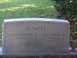 Elizabeth <I>Bischoff</I> Rumpel 