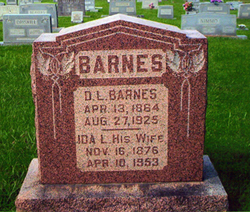 Ida Lee <I>Driskill</I> Barnes 