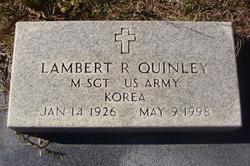Sgt Lambert Reed “Red” Quinley 