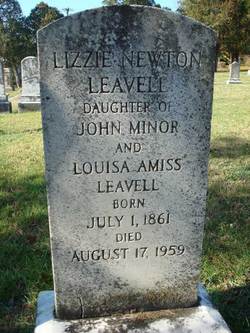 Lizzie Newton Leavell 