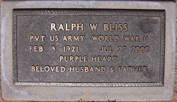 Ralph W Bliss 