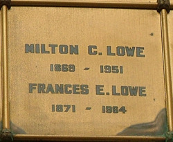 Frances E Lowe 
