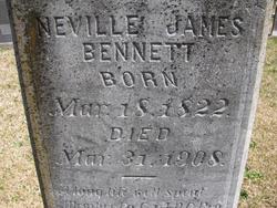 Pvt Neville James Bennett Jr.
