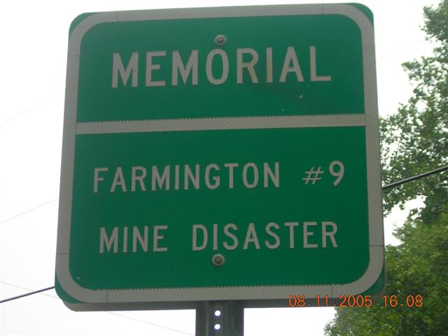 Farmington Number 9 Consolidated Coal Memorial