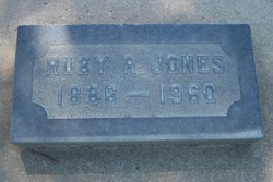 Ruby Ruth <I>Cumley</I> Jones 