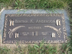 Bertha K M Anderson 