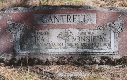 Ira F Cantrell 