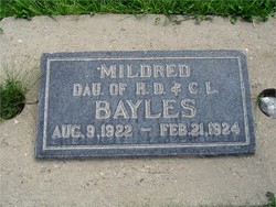 Mildred Bayles 