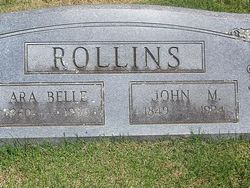 Ara Belle <I>Bement</I> Rollins 