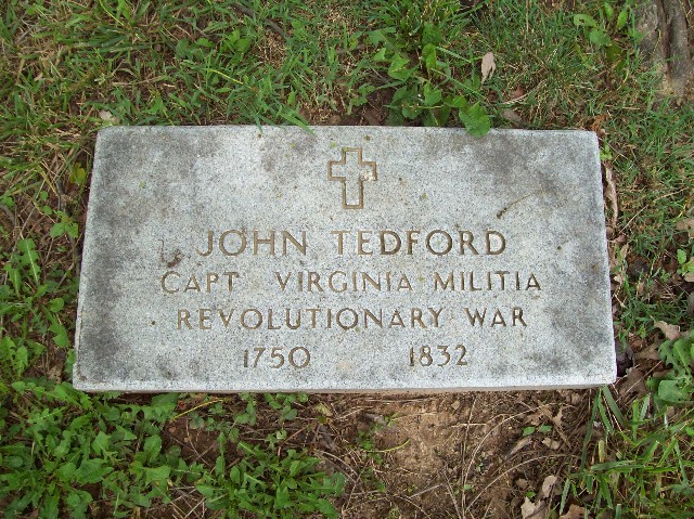 Capt John Tedford (1750-1832)