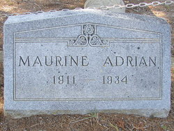 Maurine <I>Beggs</I> Adrian 
