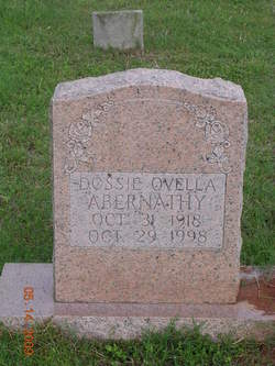 Dossie Ovella <I>Lovell</I> Abernathy 