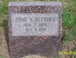John Xavier Blender 