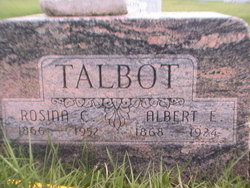 Rosina Tirzah <I>Clark</I> Talbot 