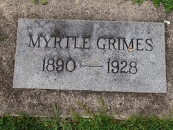 Myrtle <I>Moore</I> Grimes 