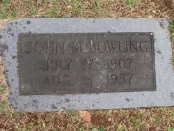 John M Bowling 
