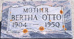 Bertha <I>Remboldt</I> Otto 