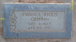 Emma Lovina <I>Riggs</I> Griffin 