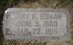 Mary Ellen <I>Edgell</I> Edman 
