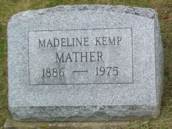 Madeline <I>Kemp</I> Mather 
