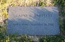 Gladys B Bartlett 