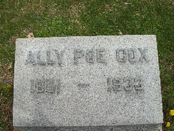 Alice M “Ally” <I>Poe</I> Cox 