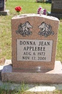 Donna Jean <I>Holstein</I> Applebee 