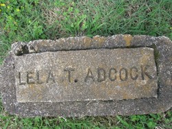 Lela B. <I>Thompson</I> Adcock 