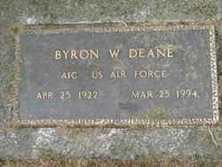 Byron W Deane 