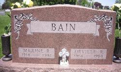 Maxine Ruth <I>White</I> Bain 