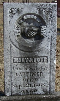 Mary J <I>Lattimer</I> Boyd 