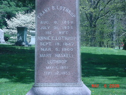 Annie E. Winthrop 